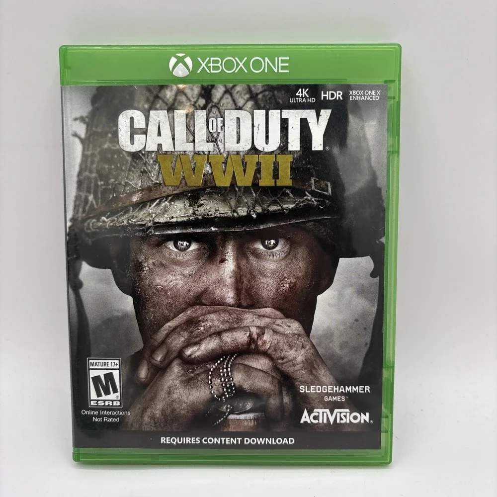 XBOX ONE Call of Duty WWII & Battlefield 1 Early Enlister Deluxe Edition 2 Games
